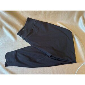 Eddie‎ Bauer Womens Athletic Jogger Pants Legging Medium Black Pull On Stretch